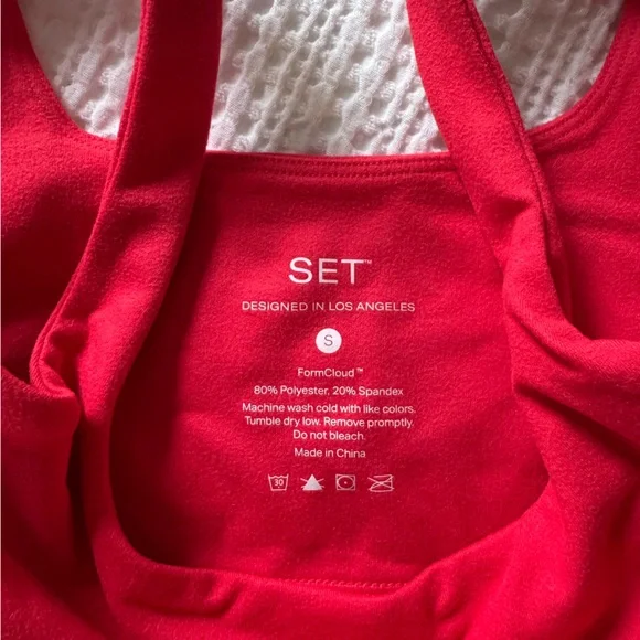 SET Active Red Matching Set - Picture 4 of 9